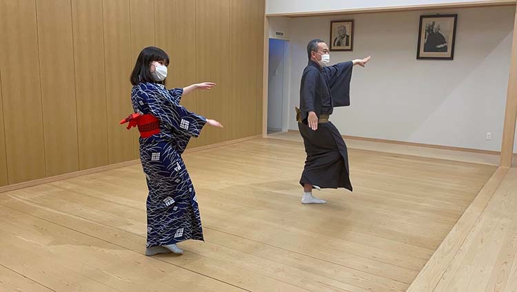 日本舞踊のお稽古
